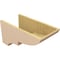 Ekena Millwork 12"W x 24"D x 12"H Wide Ridgewood Rough Cedar Woodgrain TimberThane Corbel, Primed Tan CORUR12X24X12RIDRCPR - alternate 5